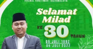 Wilujeng Tepang tahun Syaikhina wamurobbi ruhina.