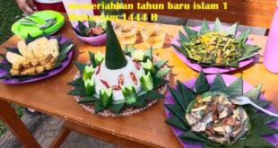 Lomba ngaliwet santri dalam rangka memeriahkan tahun baru islam 1 Muharram 1444 H