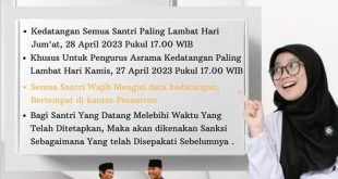 Saatnya Masuk Pondok