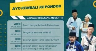 Saatnya kembali ke pondok