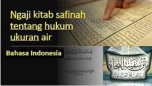 Kajian Kitab Safinatun Najah Pasal 8 Hukum Air