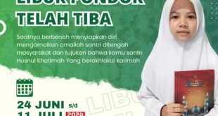 Libur Pondok Telah Tiba