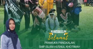 Selamat Kepada Peserta Gerakan Pramuka Kwartir Ranting Kecamatan Manonjaya Kwartir Cabang Kabupaten Tasikmalaya Sebagai Juara 1 Putra dan 2 Putri Loba Tingkat II Tahun 2024