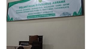 Pelantikan Pengurus Asrama Husnul Khotimah 2025/2026: Langkah Awal Membangun Kepemimpinan Santri