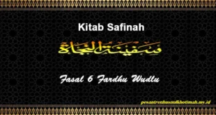 Kajian Kitab Safinatun Najah Pasal 6 Fardhu Wudhu