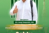 Kajian Maulid Nabi Muhammad SAW di Pesantren Husnul Khotimah Tasikmalaya