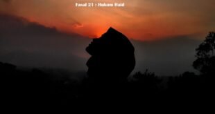 Fasal 21 : Hukum Haid