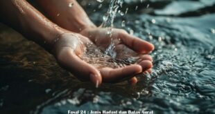 Fasal 24 : Jenis Hadast dan Batas Aurat