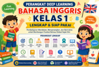 Download Perangkat Deep Learning Bahasa Inggris Kelas 1 SD/MI Lengkap Terbaru