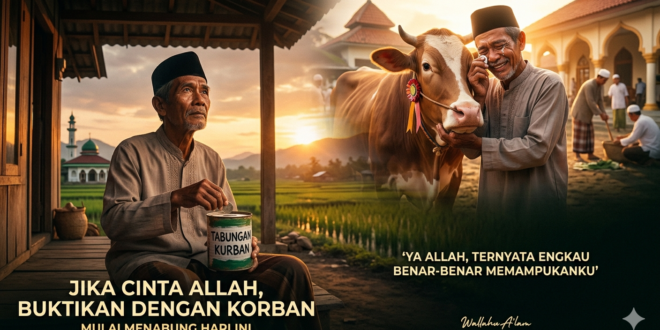 QURBAN: BUKTI CINTA, BUKAN SEKADAR KATA
