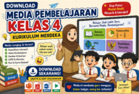 Download Media Pembelajaran Kelas 4 Kurikulum Merdeka, Lengkap dan Siap Digunakan