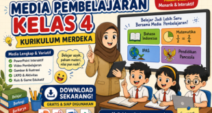 Download Media Pembelajaran Kelas 4 Kurikulum Merdeka, Lengkap dan Siap Digunakan