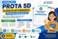 Download Prota Jenjang SD Kurikulum Merdeka 2026/2027 Lengkap Semua Kelas