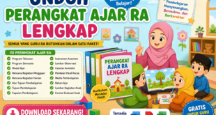 Unduh Perangkat Ajar RA Lengkap: Biar Persiapan Mengajar Nggak Bikin Kepala Berasap 😄
