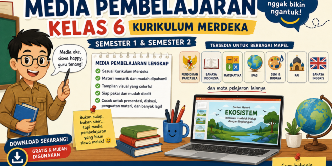 Download Media Pembelajaran Kelas 6 Kurikulum Merdeka