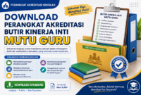Download Perangkat Akreditasi Butir Kinerja Inti Mutu Guru