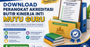 Download Perangkat Akreditasi Butir Kinerja Inti Mutu Guru