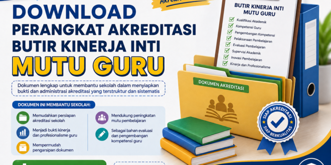 Download Perangkat Akreditasi Butir Kinerja Inti Mutu Guru