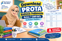 Download PROTA Bahasa Indonesia Kelas 7 SMP/MTs Kurikulum Merdeka
