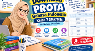 Download PROTA Bahasa Indonesia Kelas 7 SMP/MTs Kurikulum Merdeka