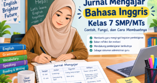 Jurnal Mengajar Bahasa Inggris Kelas 7 SMP/MTs: Contoh, Fungsi, dan Cara Membuatnya