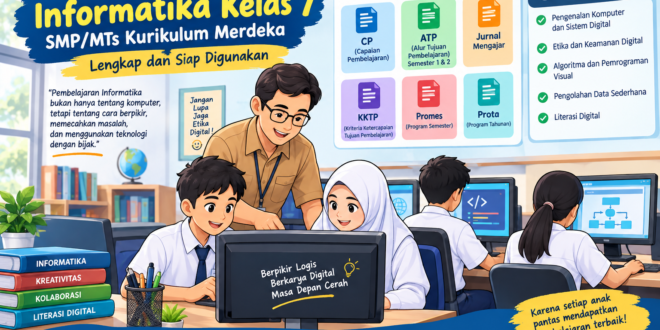Perangkat Ajar Informatika Kelas 7 SMP/MTs Kurikulum Merdeka: Lengkap dan Siap Digunakan