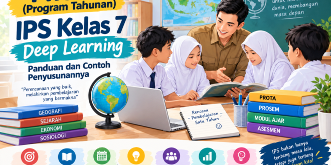 PROTA (Program Tahunan) IPS Kelas 7 Deep Learning: Panduan dan Contoh Penyusunannya