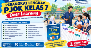 Download Perangkat Lengkap PJOK Kelas 7 Deep Learning