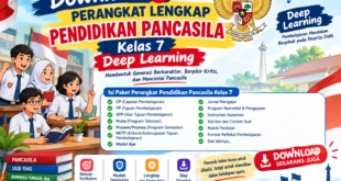 Download Perangkat Pembelajaran Lengkap Pendidikan Pancasila Kelas 7 Deep Learning