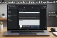 Panduan Lengkap Membuat Facebook Page/Fanspage di Desktop — Tampilan Terbaru 2026