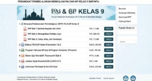 Download Perangkat Pembelajaran Mendalam PAI dan BP Kelas 9
