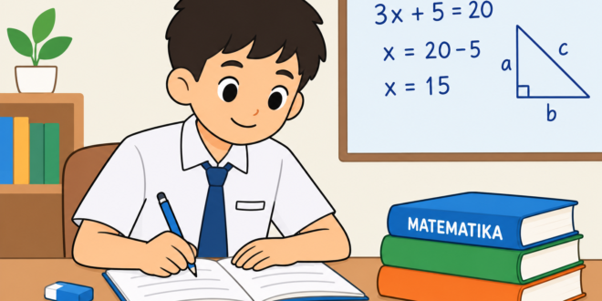 Soal SAS Matematika Kelas 7 Kurikulum Merdeka dan Kunci Jawaban