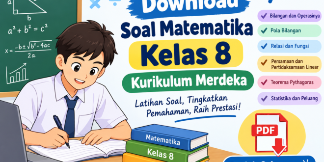 Soal Matematika Kelas 8 Kurikulum Merdeka