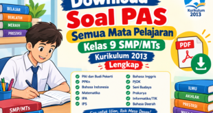 Download Soal PAS Semua Mata Pelajaran Kelas 9 SMP/MTs Kurikulum 2013 Lengkap