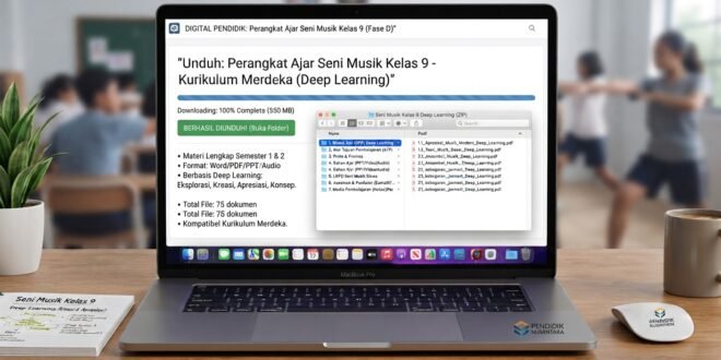 Download Perangkat Ajar Seni Musik Kelas 9 Deep Learning Lengkap