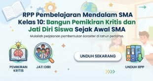 Unduh RPP Pembelajaran Mendalam SMA Kelas 10: Bangun Pemikiran Kritis dan Jati Diri Siswa Sejak Awal SMA