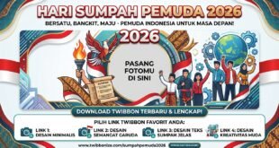 Download Twibbon Hari Sumpah Pemuda 2026 Terbaru, Lengkap dengan Link Pilihan