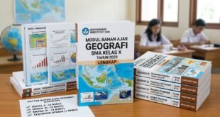 Download Bahan Ajar Modul Geografi SMA Kelas X dan XI Tahun 2020 Direktorat SMA Lengkap