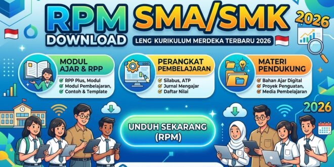 Download RPM SMA/SMK Lengkap Kurikulum Merdeka Terbaru 2026