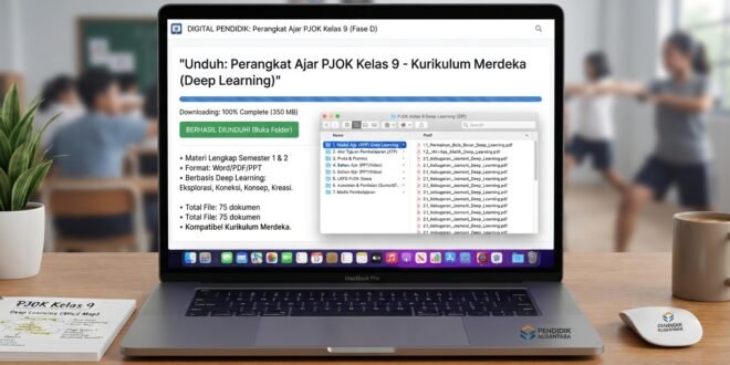 Download Perangkat Ajar PJOK Kelas 9 Deep Learning Lengkap