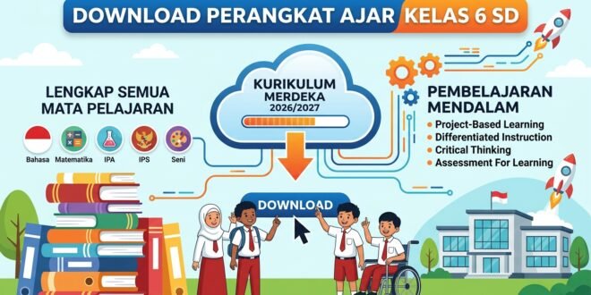 Download Perangkat Ajar Kelas 6 SD Kurikulum Merdeka 2026/2027, Lengkap dengan Pembelajaran Mendalam