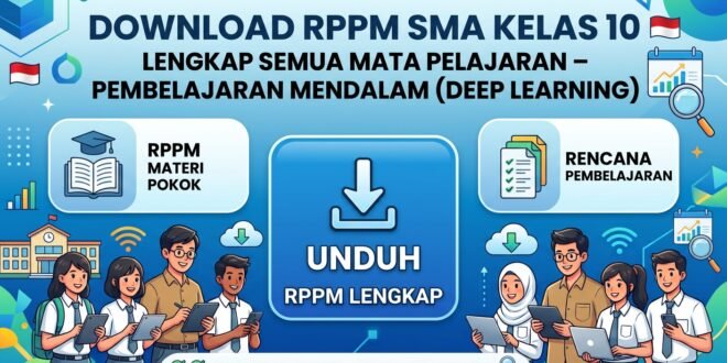 Download RPPM SMA Kelas 10 Lengkap Semua Mata Pelajaran – Pembelajaran Mendalam (Deep Learning)