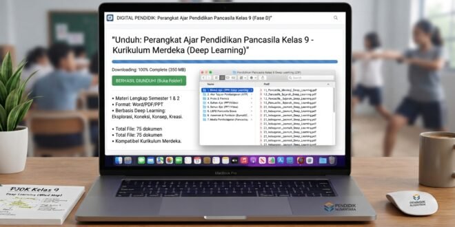 Download Perangkat Ajar Pendidikan Pancasila Kelas 9 Deep Learning Lengkap
