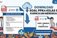 Download Soal PPKn Kelas 8 Kurikulum Merdeka dan Kunci Jawaban