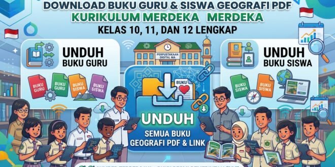 Download Buku Guru dan Buku Siswa Geografi Kurikulum Merdeka Kelas 10, 11, dan 12 PDF