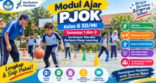 Download Modul Ajar PJOK Kelas 6 Semester 1 dan 2 Kurikulum Merdeka Berbasis Deep Learning Lengkap