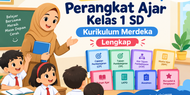 Download Perangkat Ajar Kelas 1 SD Kurikulum Merdeka Lengkap