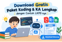 Download Gratis Paket Koding dan Kecerdasan Artifisial (KA) Lengkap dengan Contoh LKPD