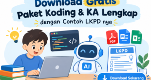 Download Gratis Paket Koding dan Kecerdasan Artifisial (KA) Lengkap dengan Contoh LKPD