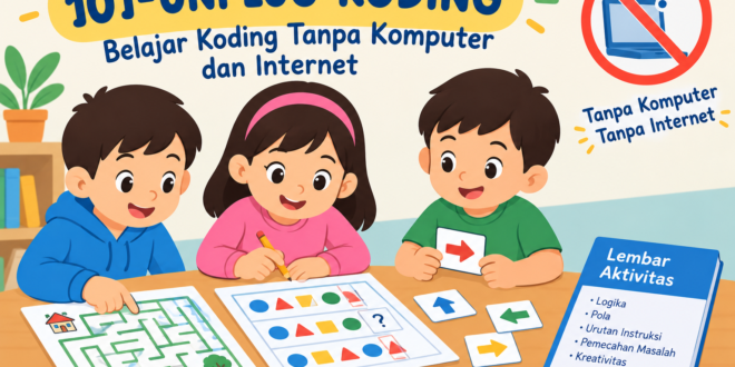 Download 101-UNPLUG KODING: Lembar Aktivitas Belajar Koding Tanpa Komputer dan Internet